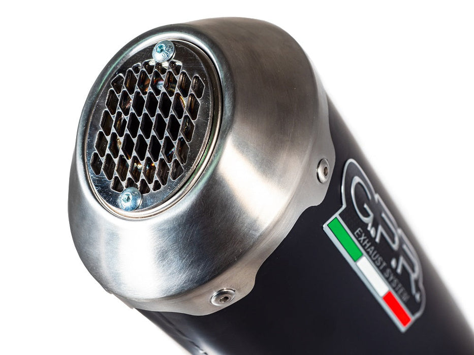 GPR Exhaust System Gilera Nexus 250 2006-2008, Evo4 Road, Full System Exhaust, Including Removable DB Killer