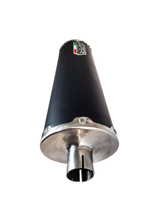 GPR Exhaust System Gilera Fuoco 500 2007-2014, Evo4 Road, Slip-on Exhaust Including Removable DB Killer and Link Pipe