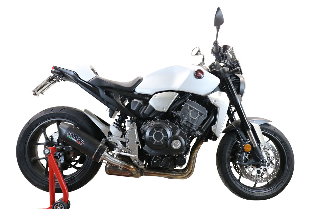 GPR Exhaust System Honda CB1000R 2018-2020, Furore Poppy, Slip-on Exhaust Including Link Pipe