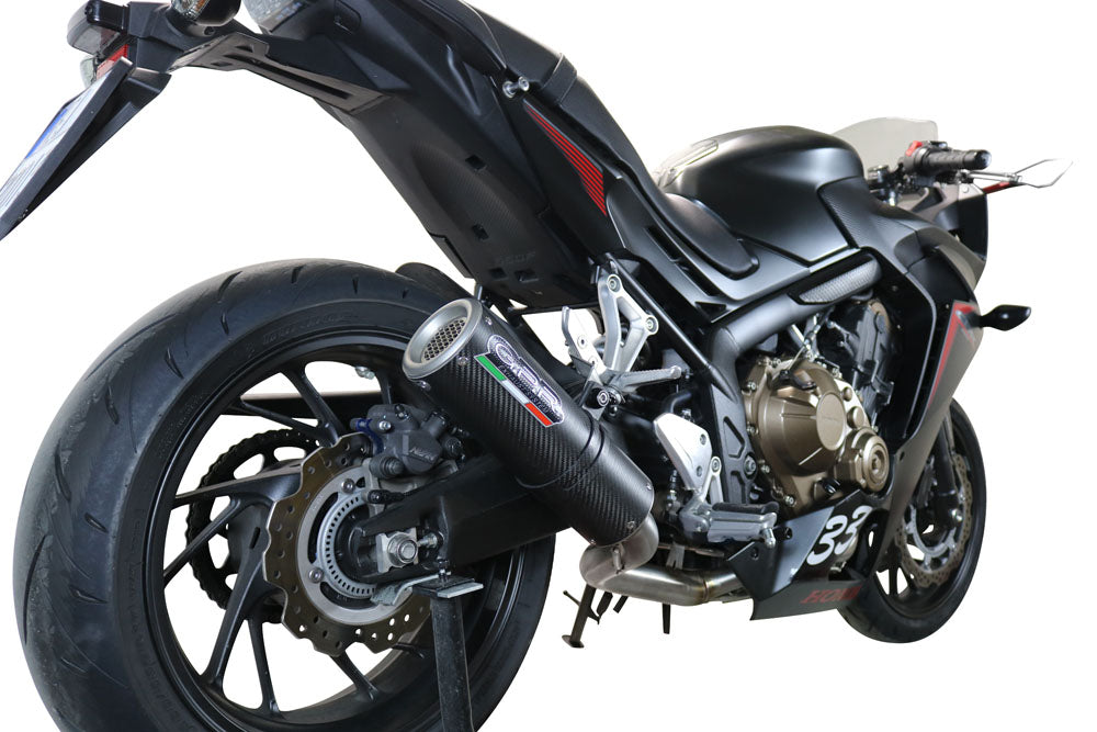 GPR Exhaust System Honda CBR650F 2014-2016, M3 Inox , Full System Exhaust, Including Removable DB Killer