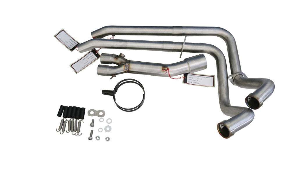 GPR Exhaust System Yamaha Tracer 700 2017-2019, Albus Evo4, Full System Exhaust, Including Removable DB Killer