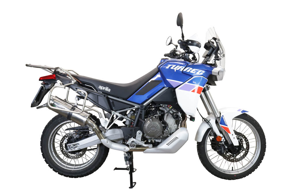 GPR for Yamaha Tenere 700 2021-2023, Dual Inox, Slip-on Exhaust Including Removable DB Killer and Link Pipe