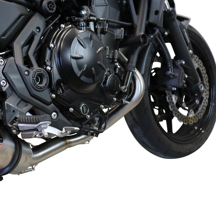 GPR Exhaust System Kawasaki Ninja 650 2021-2023, Deeptone Inox, Full System Exhaust, Including Removable DB Killer