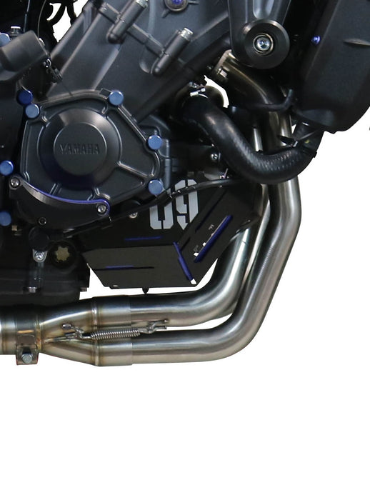 GPR Exhaust System Yamaha MT09 FJ09 2021-2023, Gpe Ann. titanium, Full System Exhaust, Including Removable DB Killer