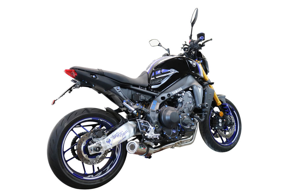 GPR Exhaust System Yamaha MT09 FJ09 2021-2023, M3 Inox , Full System Exhaust, Including Removable DB Killer