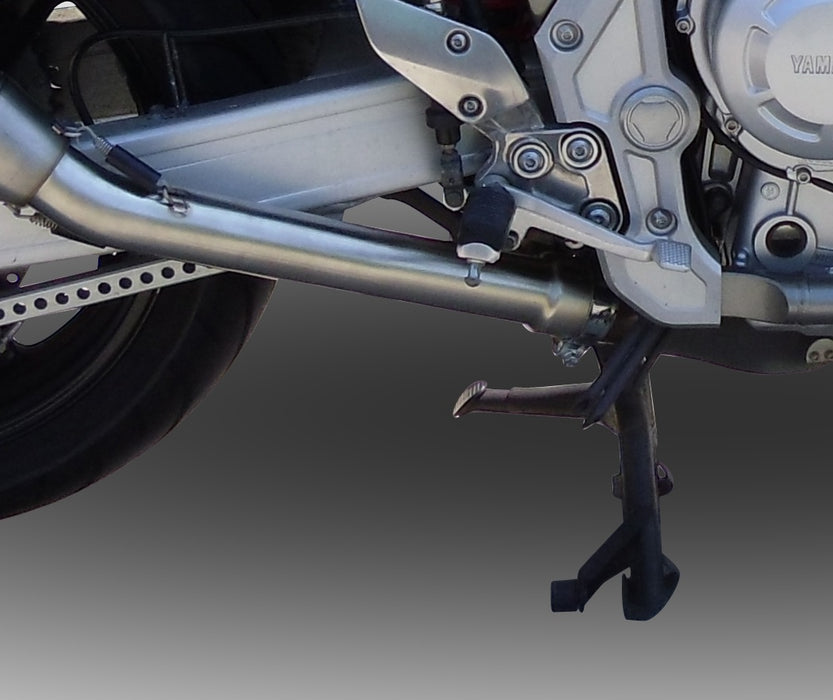 GPR Exhaust System Yamaha Fzs 1000 Fazer 2001-2005, Satinox , Slip-on Exhaust Including Removable DB Killer and Link Pipe
