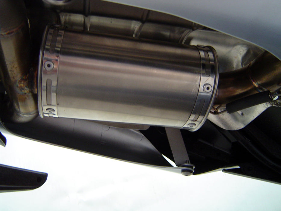 GPR Exhaust System Suzuki GSR600 2006-2011, Titanium Oval , Slip-on Exhaust Including Removable DB Killer and Link Pipe