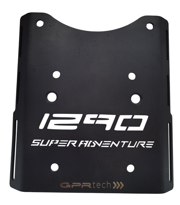 Ktm LC 8 Super Adventure 1290 2015-2016 GPR TECH 35 L Aluminum Top Case in Black with Specific Plate Included