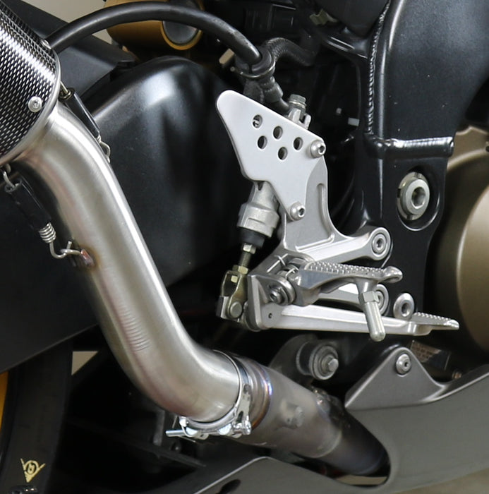 GPR Exhaust System Kawasaki ZX10R 2004-2005, Furore Nero, Slip-on Exhaust Including Removable DB Killer and Link Pipe