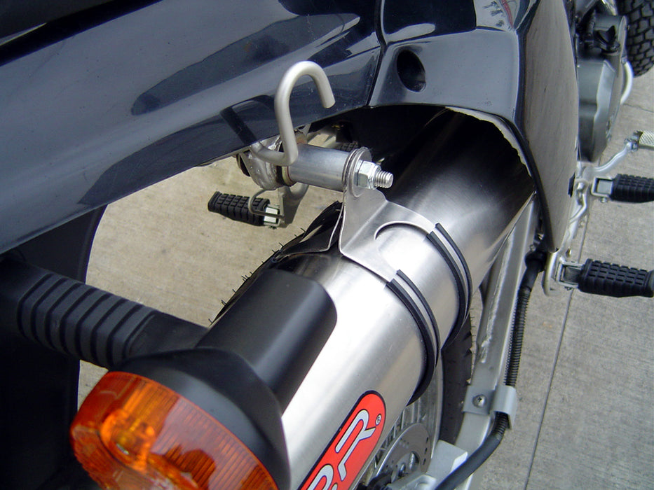 GPR Exhaust System Kawasaki Klx 650 R 1996-2002, Trioval, Slip-on Exhaust Including Removable DB Killer and Link Pipe