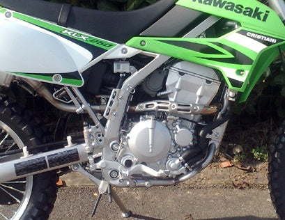 GPR Exhaust System Kawasaki Klx 250 R 1994-1996, Furore Poppy, Slip-on Exhaust Including Removable DB Killer and Link Pipe