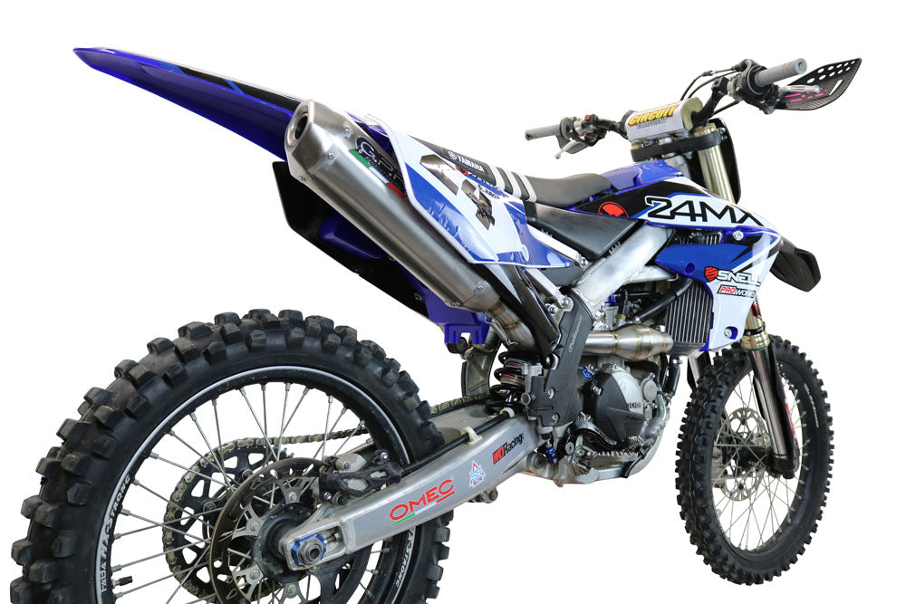 GPR Exhaust System Yamaha YZ 250 2020-2020, Pentacross Inox, Full System Exhaust, Including Removable DB Killer/spark arrestor