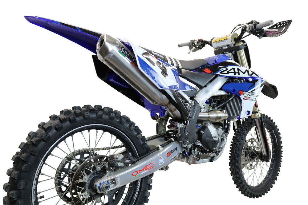 GPR Exhaust System Yamaha YZ 250 2020-2020, Pentacross FULL Titanium, Full System Exhaust, Including Removable DB Killer/spark arrestor