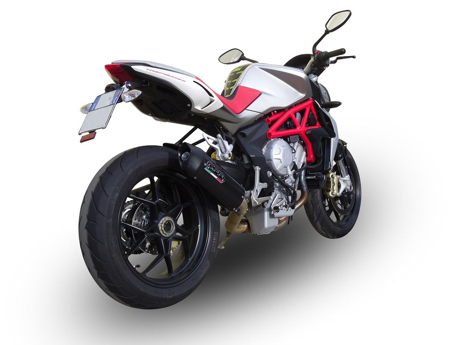 GPR Exhaust System Mv Agusta F3 800 2017-2020, Gpe Ann. Poppy, Slip-on Exhaust Including Link Pipe and Removable DB Killer