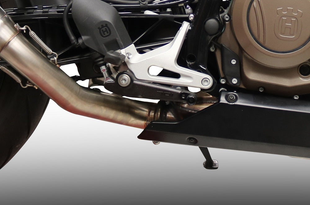 GPR Exhaust System Husqvarna Vitpilen 701 2018-2020, M3 Poppy , Slip-on Exhaust Including Removable DB Killer and Link Pipe