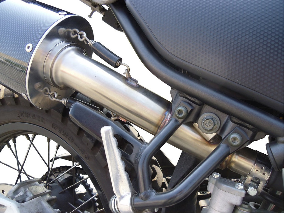 GPR Exhaust System Yamaha Tricker 250 2005-2008, Albus Ceramic, Slip-on Exhaust Including Removable DB Killer and Link Pipe