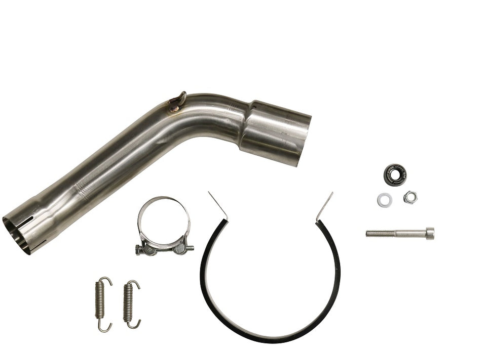 GPR Exhaust System Kawasaki Versys 1000 I.E. 2021-2023, Dual Poppy, Slip-on Exhaust Including Removable DB Killer and Link Pipe