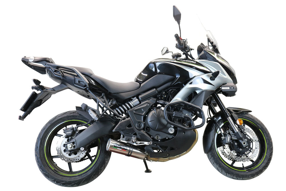 GPR Exhaust System Kawasaki Versys 650 2015-2016, M3 Inox , Full System Exhaust, Including Removable DB Killer