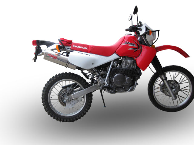 GPR Exhaust System Honda XR650R 2000-2008, Trioval, Slip-on Exhaust Including Removable DB Killer and Link Pipe