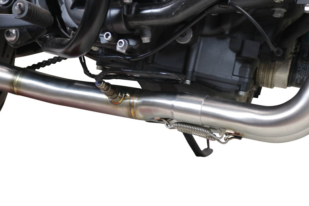 GPR Exhaust System Yamaha MT07 2021-2023, M3 Poppy , Full System Exhaust, Including Removable DB Killer