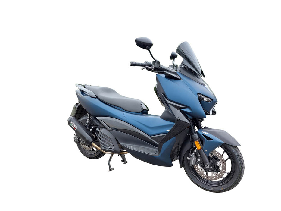GPR Exhaust System Zontes M 125 2022-2023, Pentaroad Black, Full System Exhaust, Including Removable DB Killer