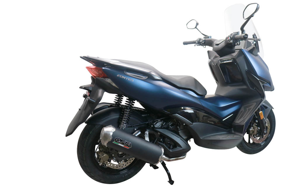 GPR Exhaust System Zontes M 310 2021-2023, Evo4 Road Inox, Full System Exhaust, Including Removable DB Killer
