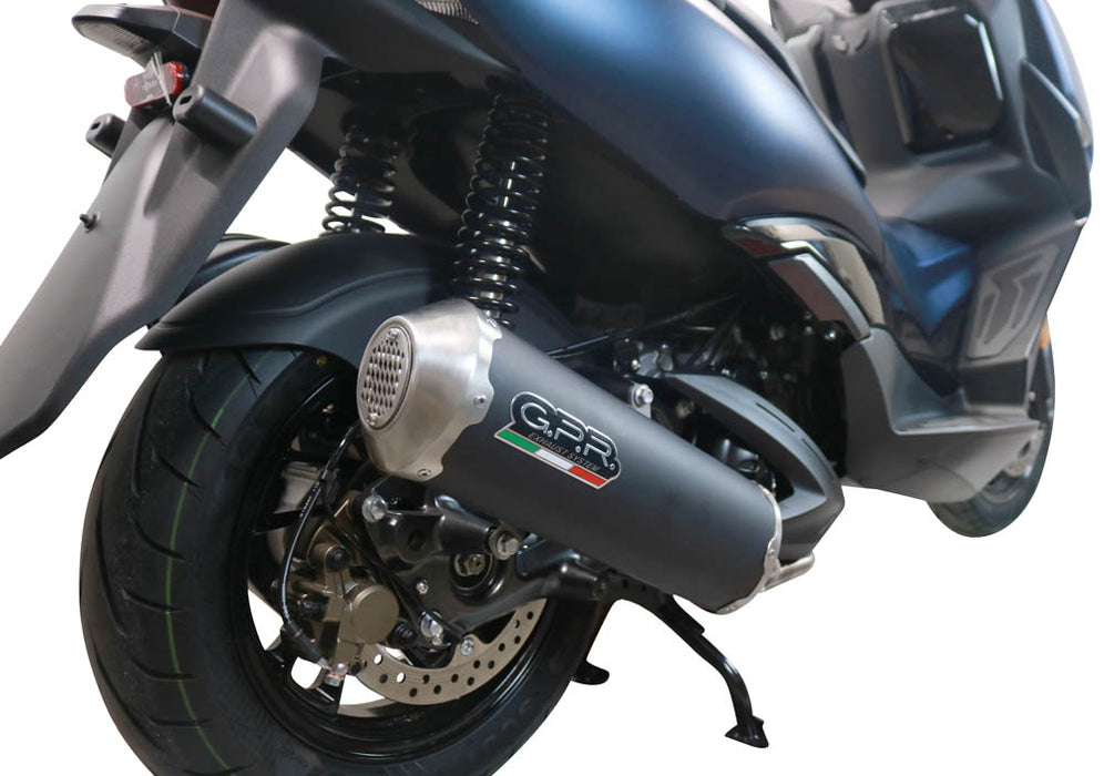 GPR Exhaust System Zontes M 310 2021-2023, Evo4 Road Inox, Full System Exhaust, Including Removable DB Killer
