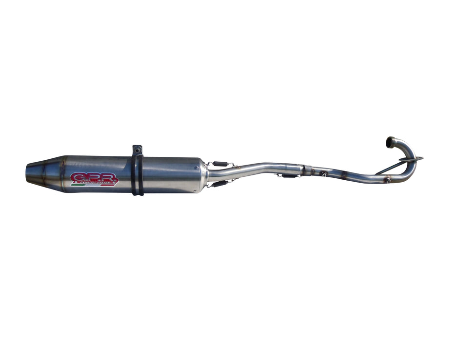 GPR Exhaust for Adly 320 S 2005-2021, Deeptone Atv, Full System Exhaust, Including Removable DB Killer