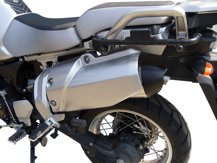 GPR Exhaust System Yamaha XT1200Z Supertenere 2010-2016, Gpe Ann. Poppy, Slip-on Exhaust Including Removable DB Killer and Link Pipe