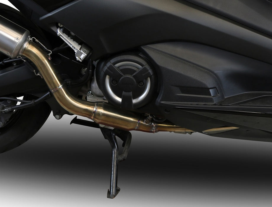 GPR Exhaust System Yamaha T-Max 530 2017-2019, Gpe Ann. titanium, Full System Exhaust, Including Removable DB Killer