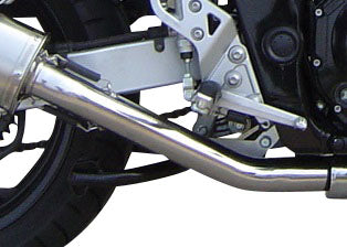 GPR Exhaust System Suzuki Gsf 400 Bandit 1991-1997, Furore Nero, Slip-on Exhaust Including Removable DB Killer and Link Pipe