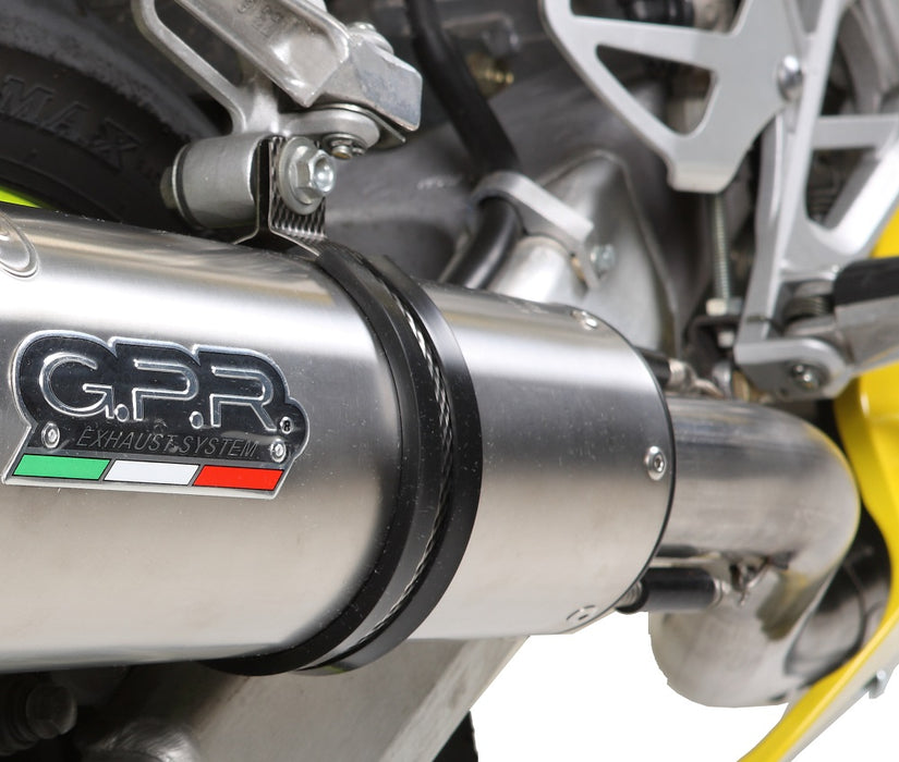 GPR Exhaust System Honda CBR600F - Sport 2001-2007, M3 Inox , Slip-on Exhaust Including Removable DB Killer and Link Pipe