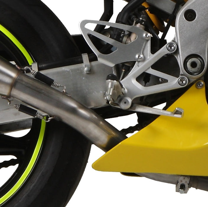 GPR Exhaust System Honda CBR600F - Sport 2001-2007, Satinox , Slip-on Exhaust Including Removable DB Killer and Link Pipe