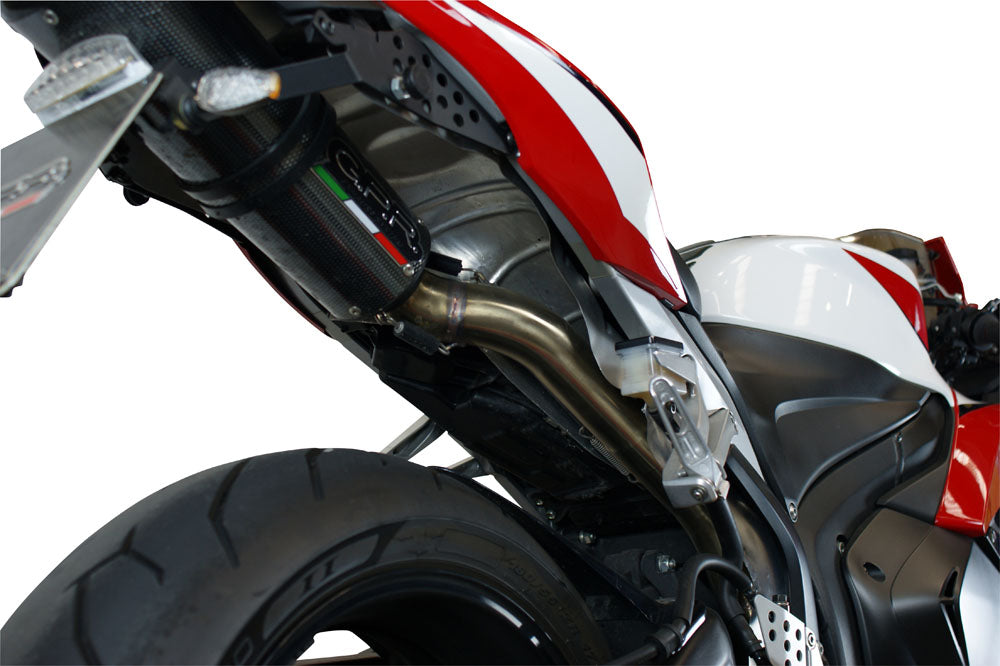 GPR Exhaust System Honda CBR600RR 2003-2004, Tiburon Titanium, Slip-on Exhaust Including Removable DB Killer and Link Pipe