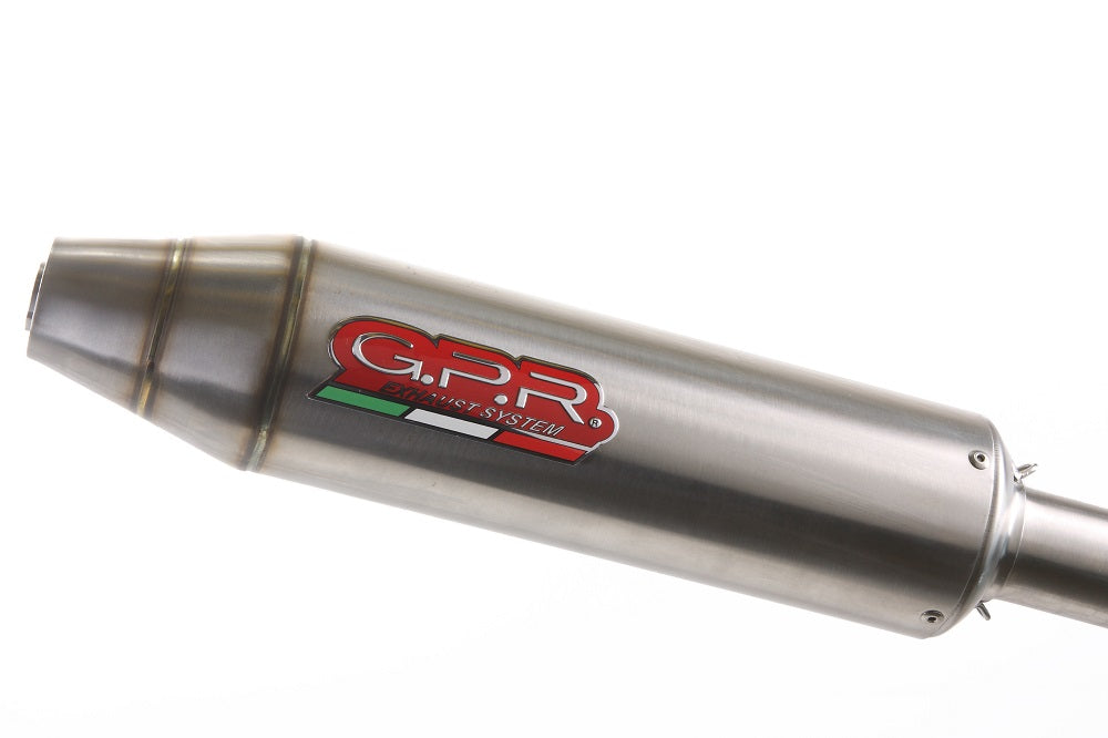 GPR Exhaust System Yamaha Raptor 660 2000-2005, Deeptone Atv, Slip-on Exhaust Including Removable DB Killer and Link Pipe