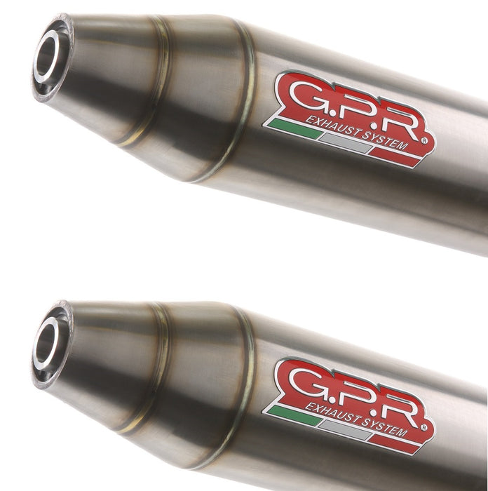 GPR Exhaust System Triton SM 300 2009-2018, Deeptone Atv, Full System Exhaust, Including Removable DB Killer