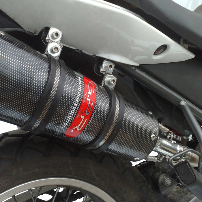 GPR Exhaust System Derbi Cross City 125 2007-2012, Gpe Ann. Poppy, Slip-on Exhaust Including Removable DB Killer and Link Pipe