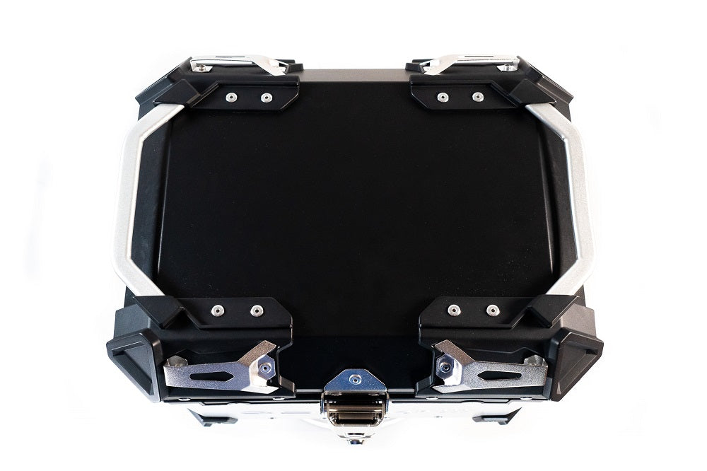 Ktm 1190 Adventure 2014-2016 GPR TECH 45 L Aluminum Top Case in Silver with Specific Plate Included