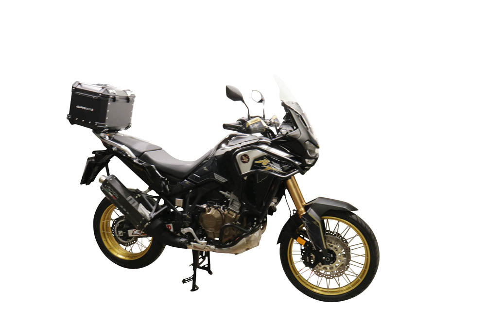 Honda Crf 1100 L Africa Twin 2021-2023 GPR TECH 55 L Aluminum Top Case in Silver with Specific Plate Included