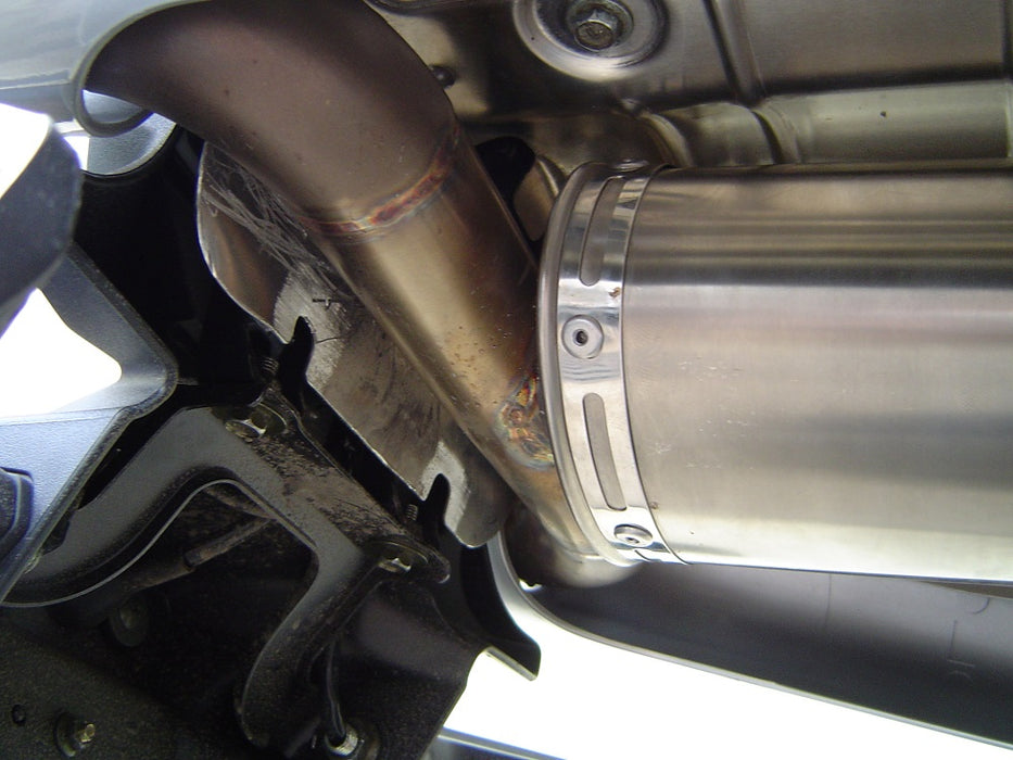 GPR Exhaust System Suzuki GSR600 2006-2011, Alluminio Ghost, Slip-on Exhaust Including Removable DB Killer and Link Pipe