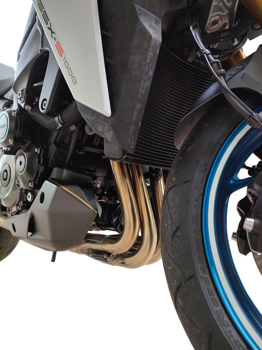 GPR Exhaust System Suzuki GSXS 1000F 2015-2016, Gpe Ann. titanium, Full System Exhaust, Including Removable DB Killer