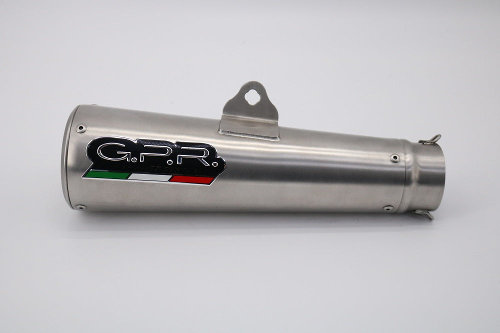 GPR Exhaust System Royal Enfield Himalayan 410 2021-2023, Hurricane, Slip-on Exhaust Including Link Pipe