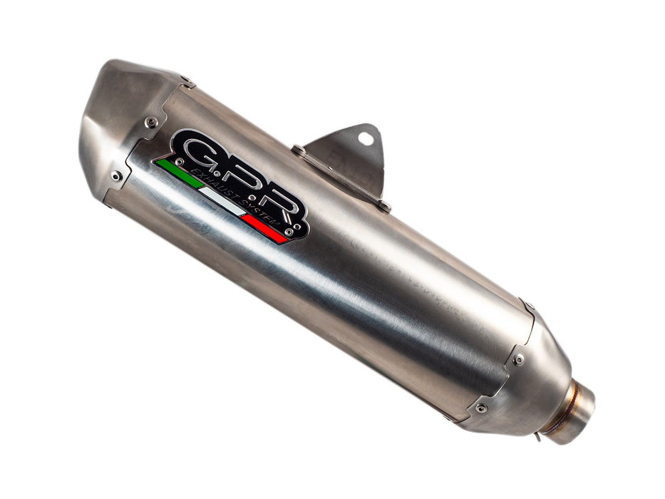 GPR Exhaust System Husqvarna FC450 2019-2022, Pentacross Inox, Full System Exhaust, Including Removable DB Killer/spark arrestor