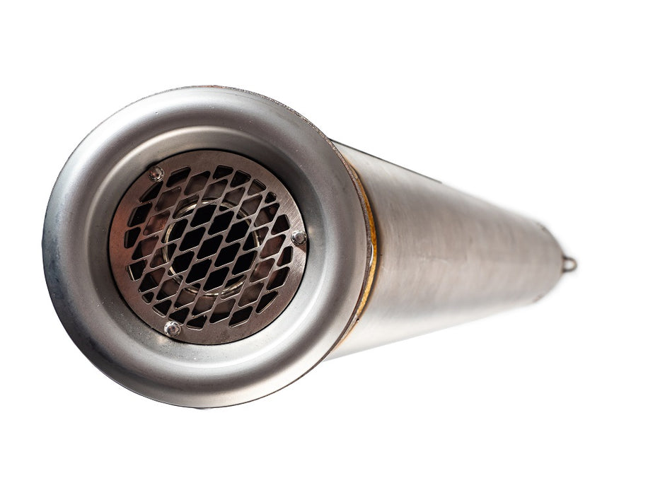 GPR Exhaust System Zontes 350 X1 2022-2023, Powercone Evo, Full System Exhaust, Including Removable DB Killer