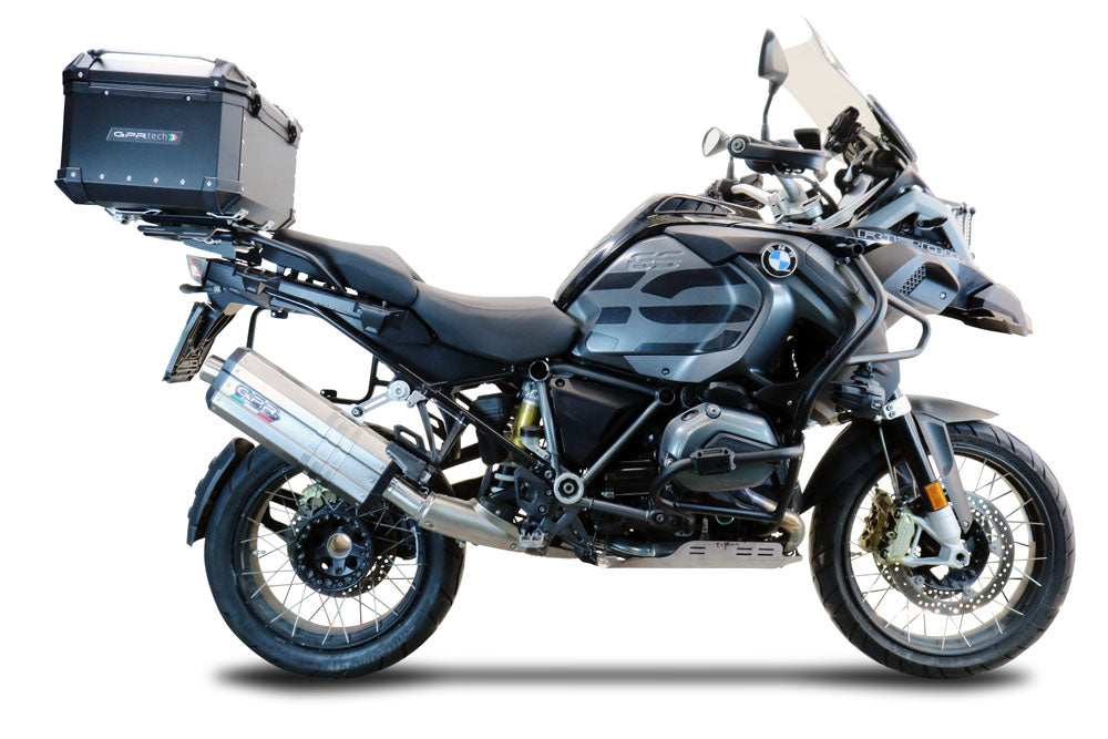 Bmw R 1250 Gs - Adventure 2019-2020 GPR TECH 55 L Aluminum Top Case in Black with Specific Plate Included