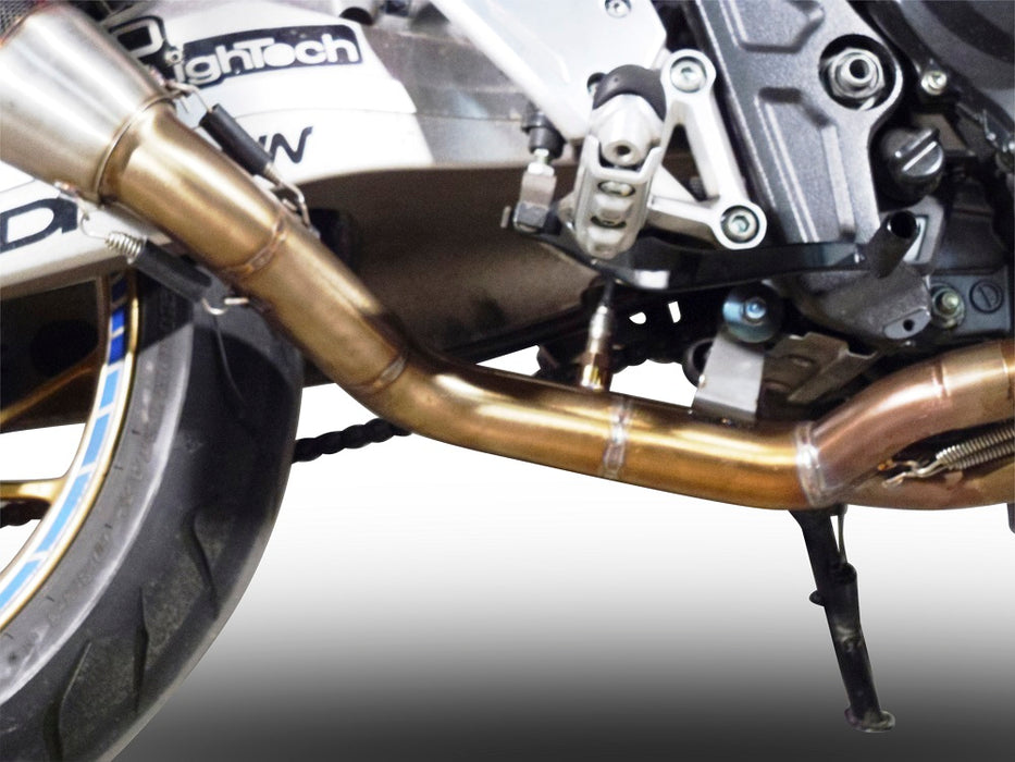 GPR Exhaust System Honda CB650F 2014-2016, Gpe Ann. titanium, Full System Exhaust, Including Removable DB Killer