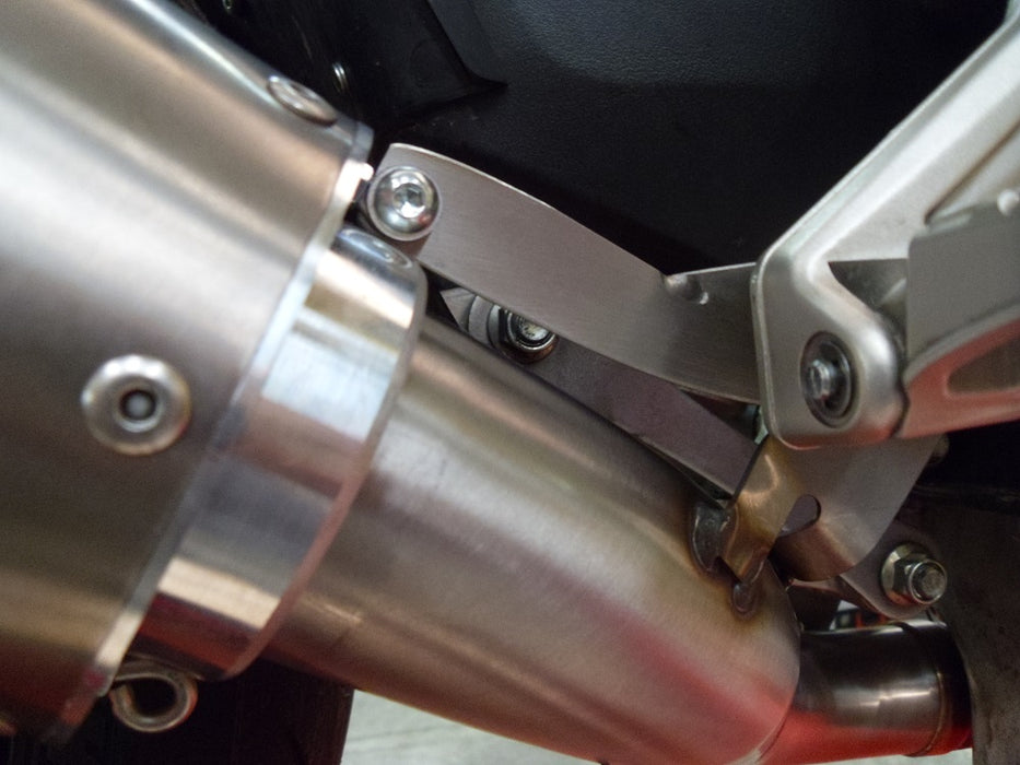 GPR Exhaust System Mv Agusta Brutale 675 2012-2015, Furore Nero, Slip-on Exhaust Including Removable DB Killer and Link Pipe