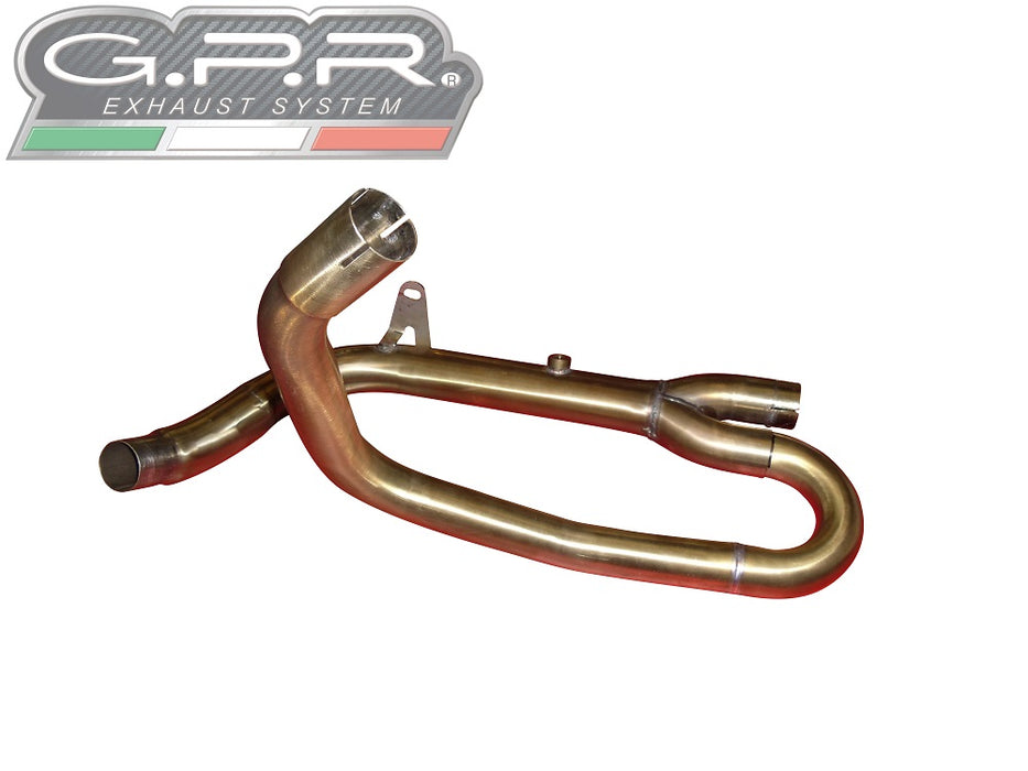 GPR Exhaust System Suzuki SV650A 2016-2020, Trioval, Slip-on Exhaust Including Removable DB Killer and Link Pipe