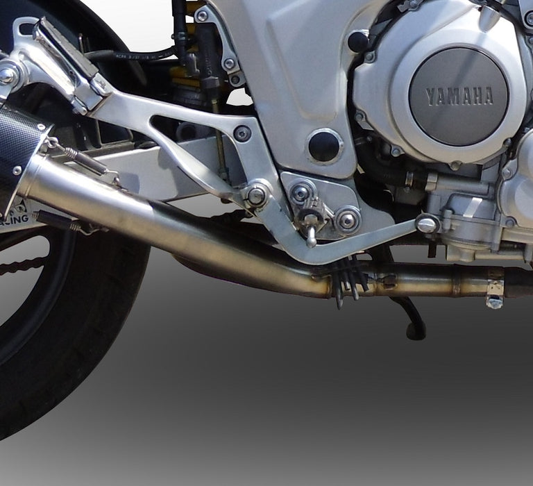 GPR Exhaust System Yamaha Tdm 850 1991-2001, Satinox , Dual slip-on Including Removable DB Killers and Link Pipes