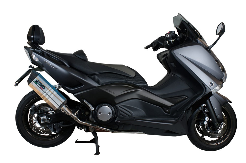 GPR Exhaust System Yamaha T-Max 500 2001-2011, Sonic Titanium, Full System Exhaust, Including Removable DB Killer